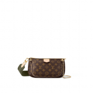 Multi Pochette Accessoires Khaki Monogram M44813