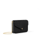 Félicie Pochette Black Monogram Empreinte Leather M82477