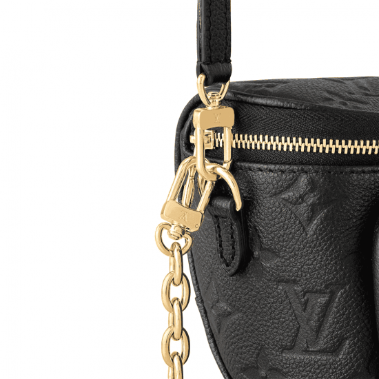 Mini Bumbag Black Monogram Empreinte Leather M46917