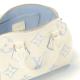 Speedy Bandoulière 20 LatteCandy Blue Monogram Empreinte Leather M46883